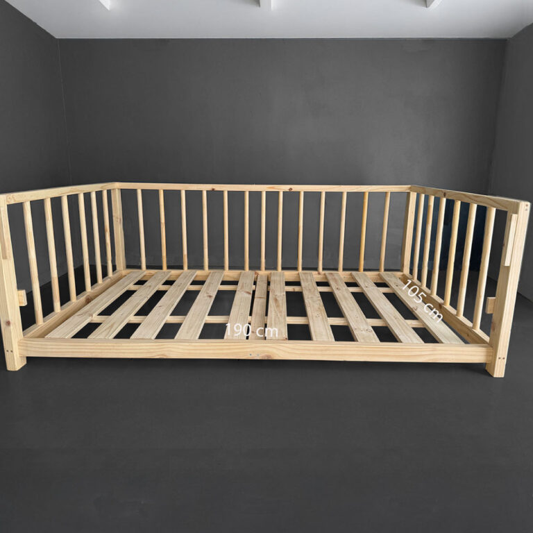CARRUSEL_Cama Montessori Eco Corral 1,5pl (1)